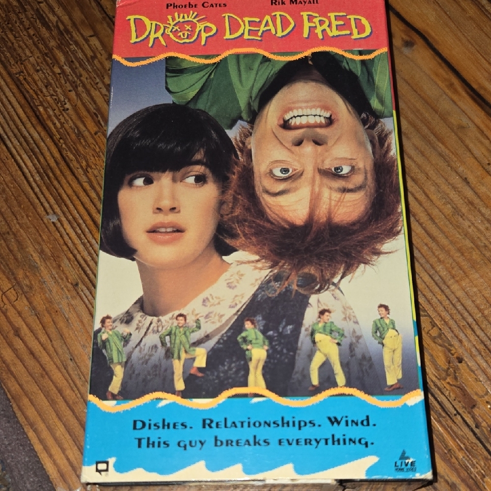 Drop Dead Fred VHS Tape